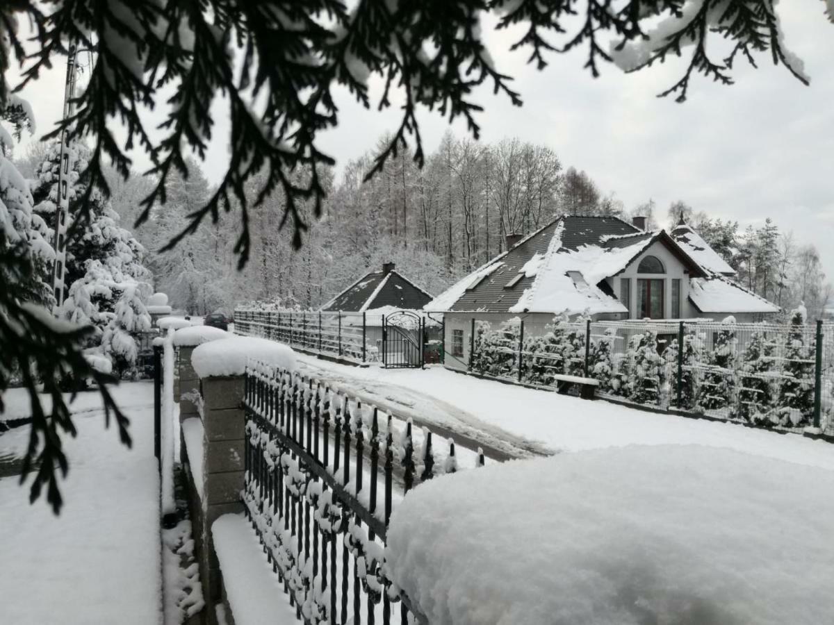 Nibylandia Dom pod Lasem Nowa Wies Grodziska Exterior foto