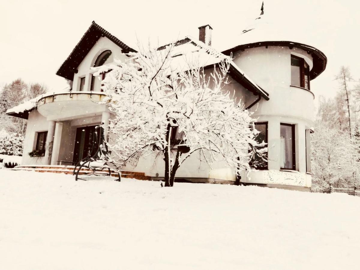 Nibylandia Dom pod Lasem Nowa Wies Grodziska Exterior foto