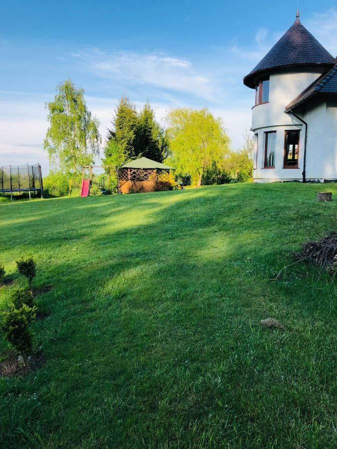 Nibylandia Dom pod Lasem Nowa Wies Grodziska Exterior foto