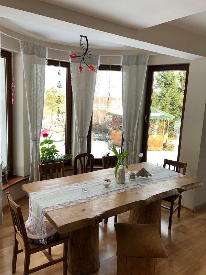 Nibylandia Dom pod Lasem Nowa Wies Grodziska Exterior foto