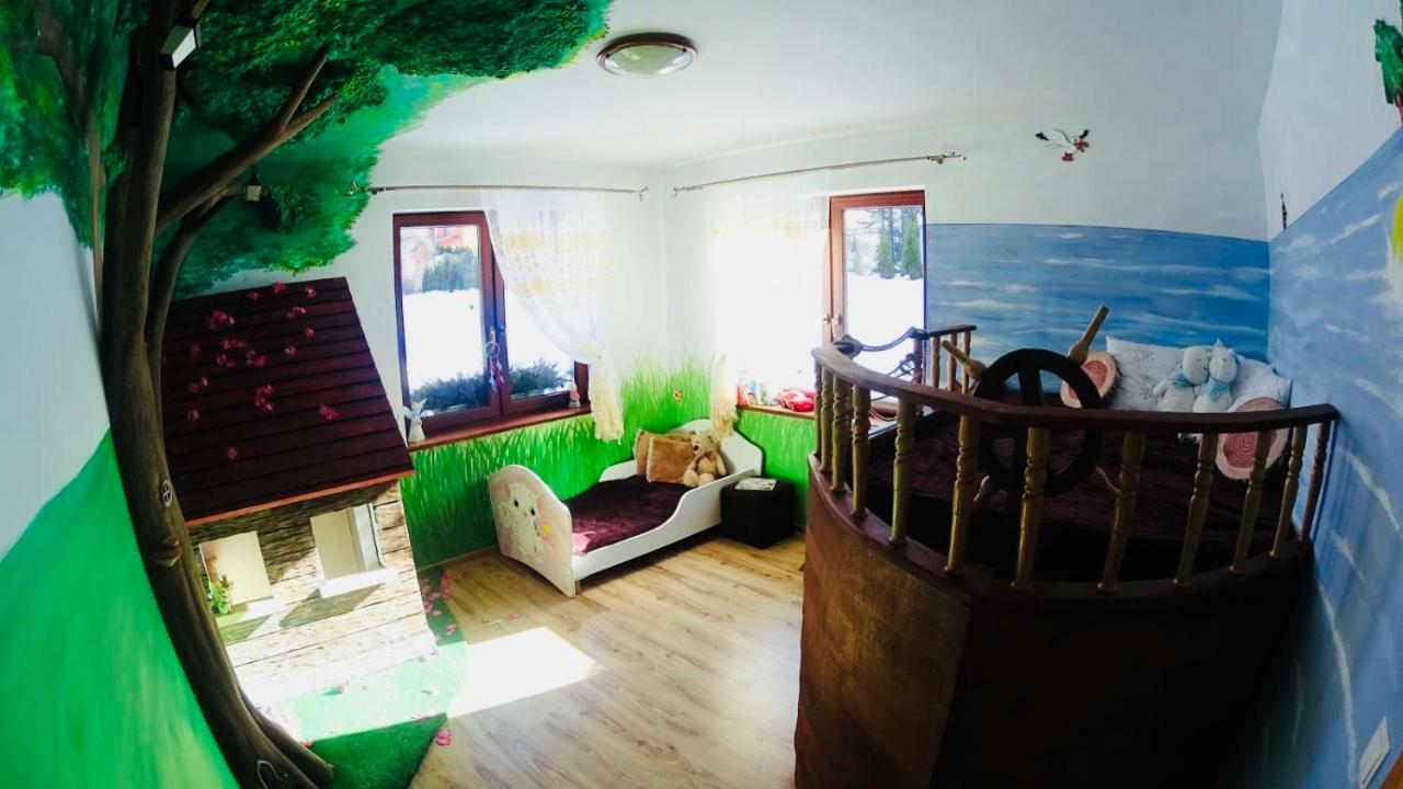Nibylandia Dom pod Lasem Nowa Wies Grodziska Exterior foto