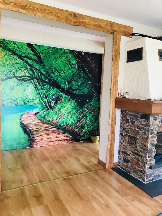 Nibylandia Dom pod Lasem Nowa Wies Grodziska Exterior foto